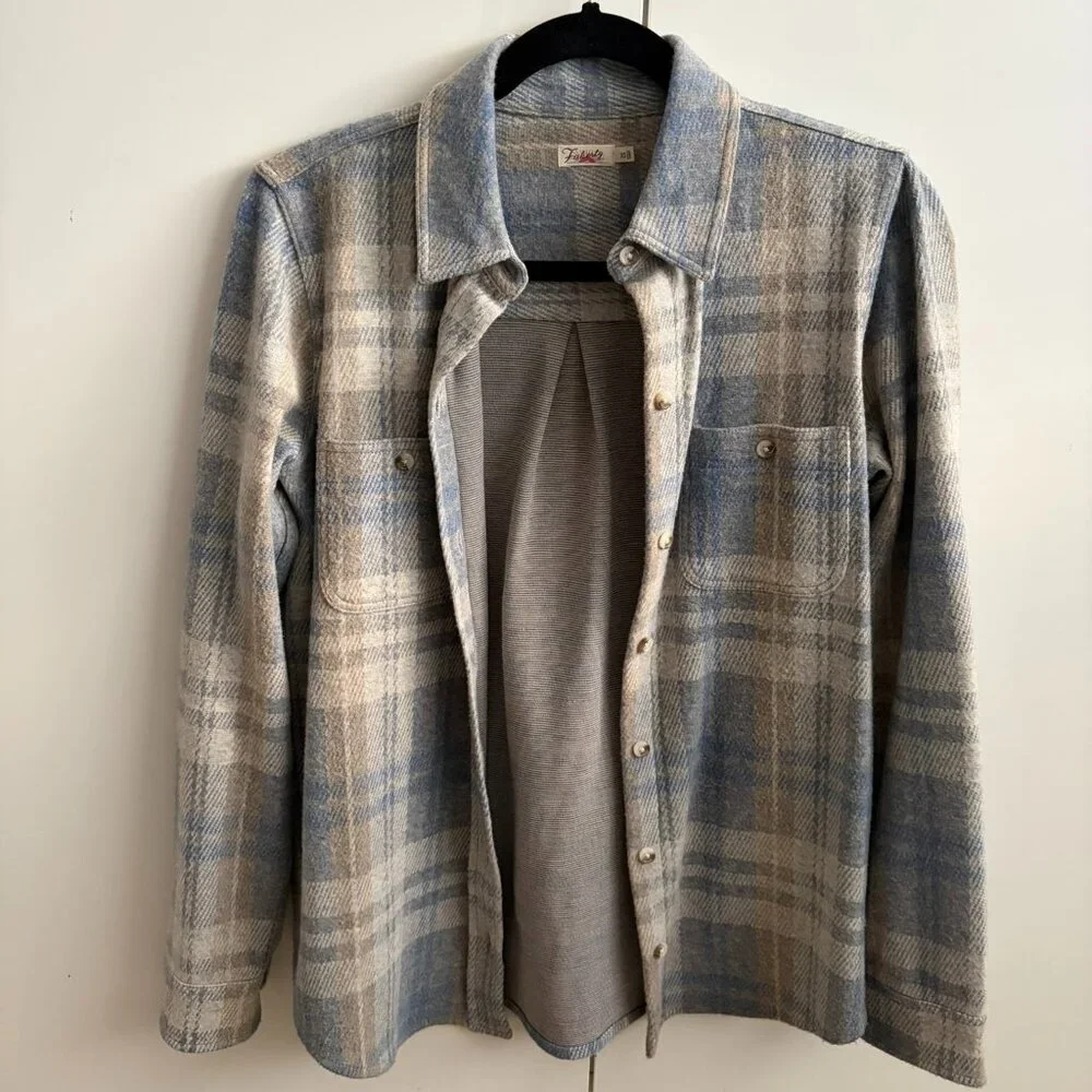 Faherty Legends Flannel Shirt Like New Size XS - Picture 5 of 5